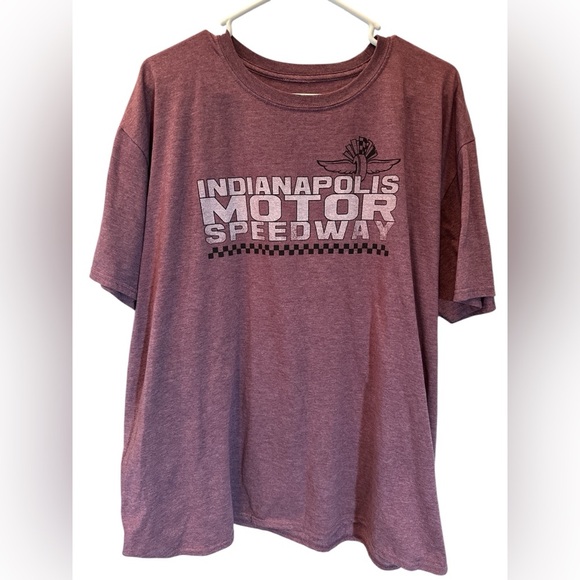 Indianapolis Motor Speedway Shirt 2XL? Maroon Logo Racing Indy 500 - Picture 1 of 4